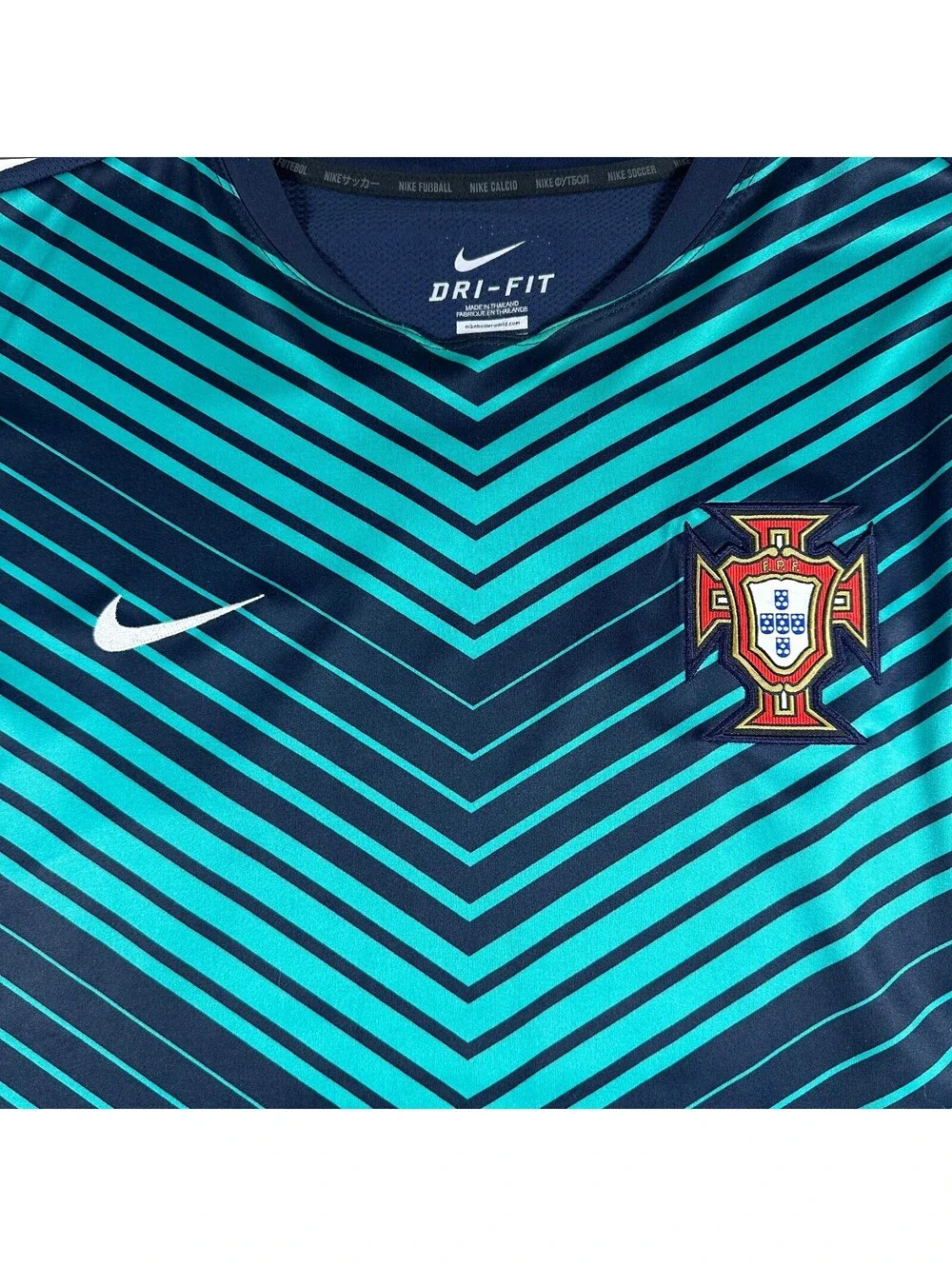 Nike Dri Fit Portugal National Soccer Team Authentic Training Jersey Size XXL